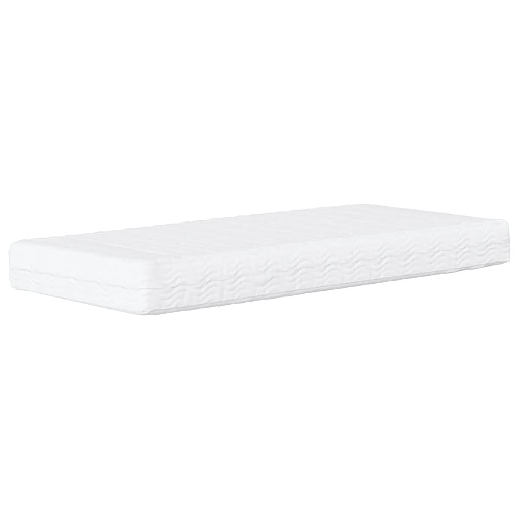 Vidaxl Sofa Z Materacem Do Spania, Niebieska, 80X200 Cm, Aksamit