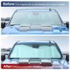 For Chevy Silverado SIERRA 19+Front Windshield Visor Shield Sunshade Accessories