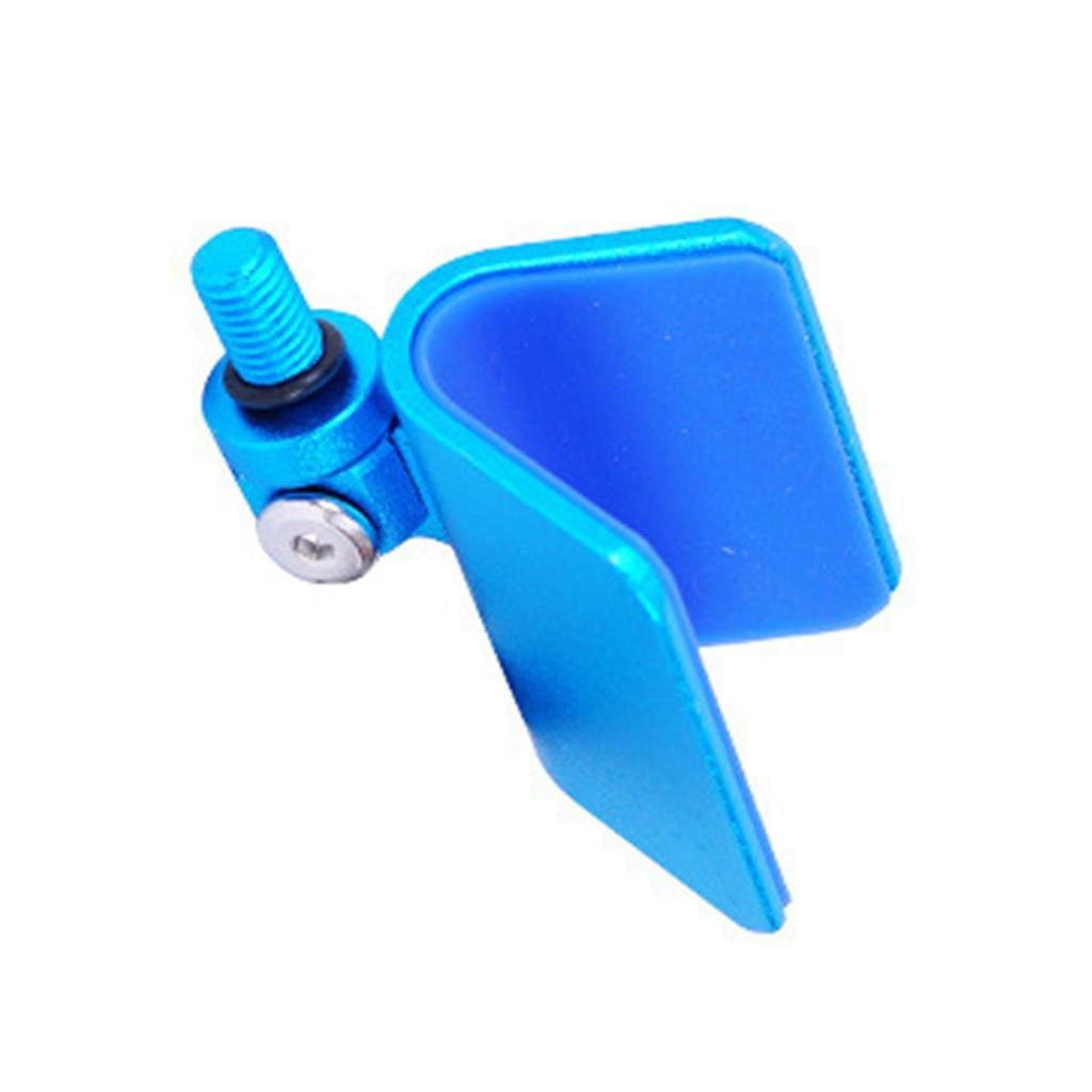 Angelrutenhalter Ständerkopf V-förmig Angelpodeste Rutenhalterkopf 8mm Gewinde Universal Aluminium Rutenhalterkopf