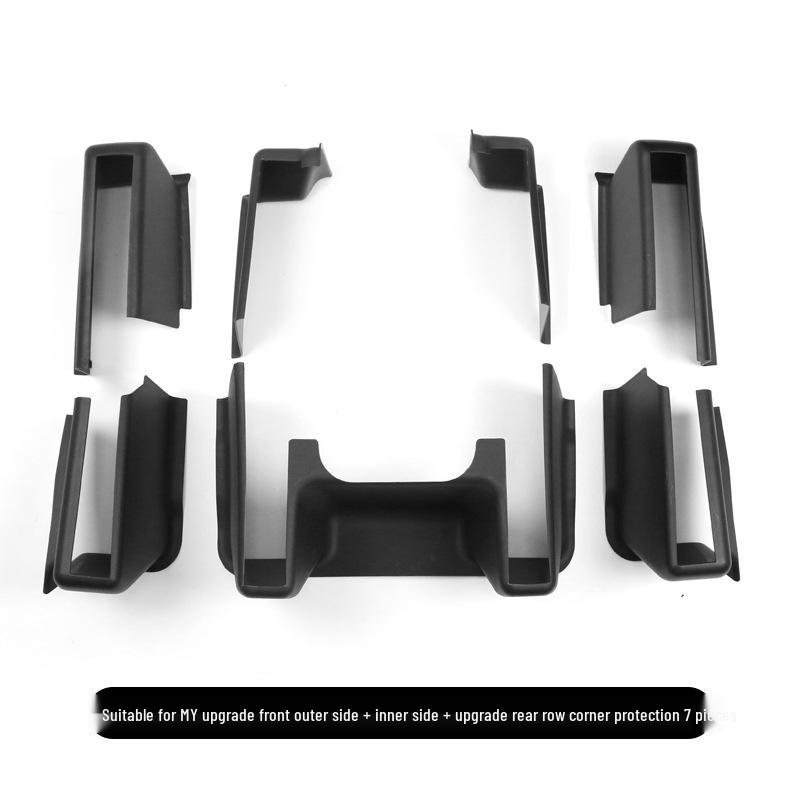 Tesla Model Y Under-Seat Slider Kick Protection Cover for Rear Door Sill