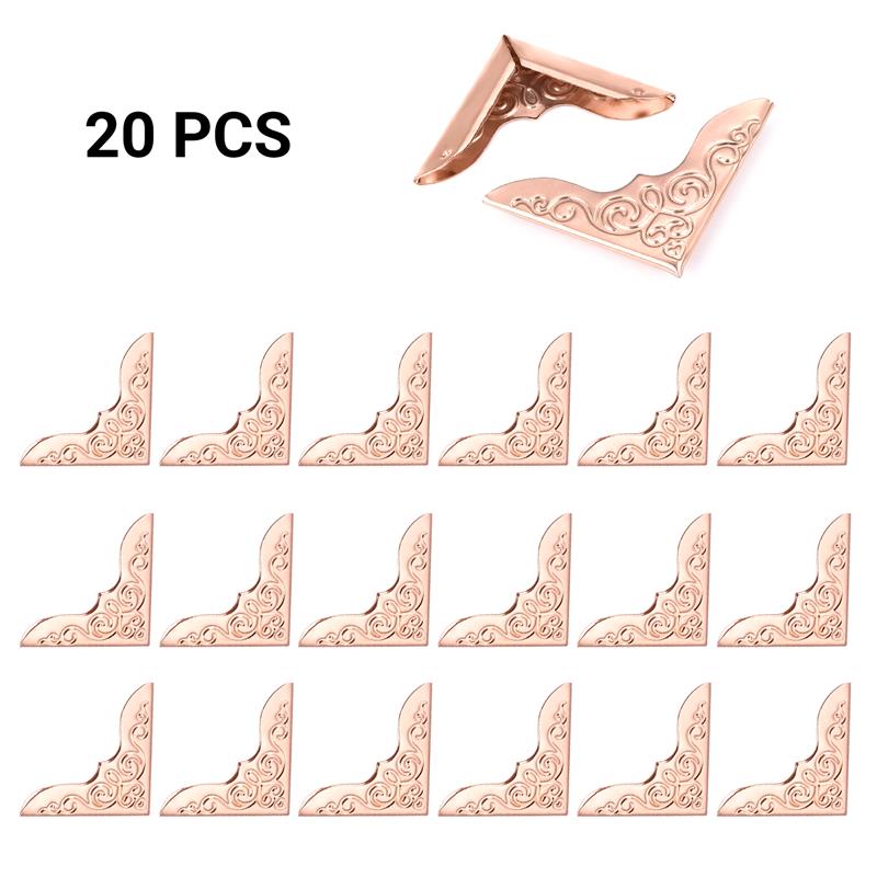 23mm Rohy Knihy s Bočním Potiskem, Rohy Poznámkového Bloku, Kódové Rohy, Rohy Barevných Stran, Chránič Rohů Knihy s Vnitřním Prostorem 1MM