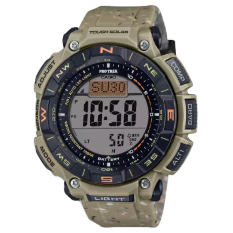 CASIO Men PRO TREK Gray Watch PRG-340SC-5 PRG-340SC-5 Gray Dial