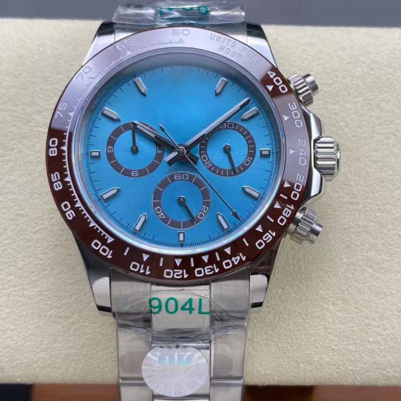 Laoji Ditona Panda 40mm Diamond Multifunction Automatic Men's Watch