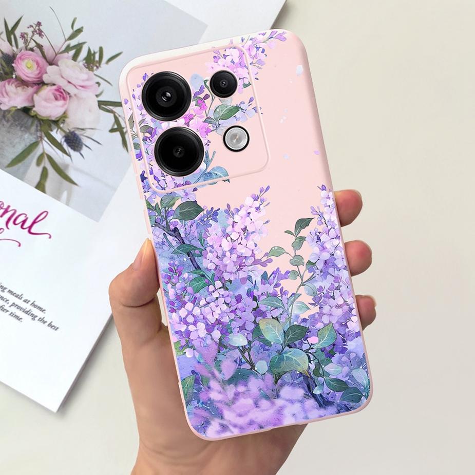 For Xiaomi Poco X6 Pro 5G Case Cute Fashion Cartoon Cover Soft TPU Phone Cases For Xiaomi Poco X6 PocoX6 Pro X6Pro Fundas Bumper