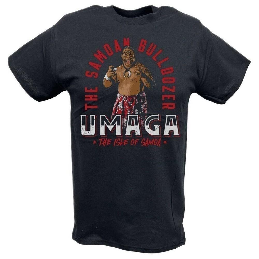 Umaga Samoan Bulldozer BlackT-shirt L