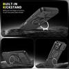For iPhone 16 Pro Max Plus Magnetic Finger Ring Holder Military Protective Case