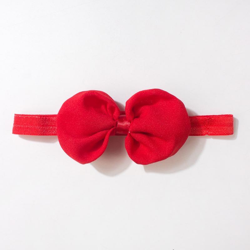 Children's headband hair accessories, chiffon bow elastic headband, newborn baby headband flower headscarf