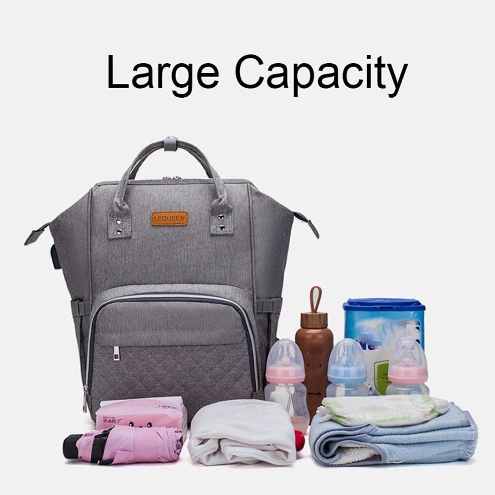 Diaper Bags for Baby Care Moms and Dads Backpack Multifunctional Baby Bags Maternity Nursing Handbag Stroller Bags Drop Shipping