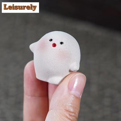 Yixing Zisha Little Dumpling Tea Pet Boutique Tea Games Tea Figurine Play Toys Tea Statue Ornaments Can Be Raised Decoration