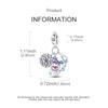 Charms Platasnowflake Music Symbol Snowman Pendant Fit Originalbracelets Charms For Women Jewelry Diy Making Gifts