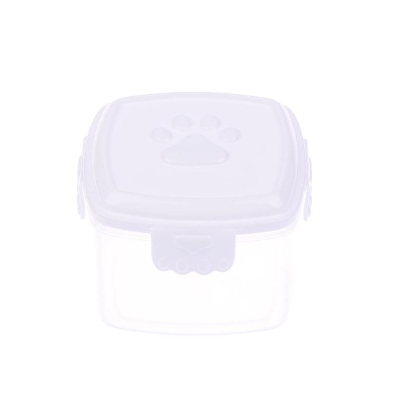 

1 шт. Мини-круглые квадратные бутылки для кетчупа, приправы, соуса, меда, горчицы, салатной заправки, кухонный контейнер для соуса Bento Square белый