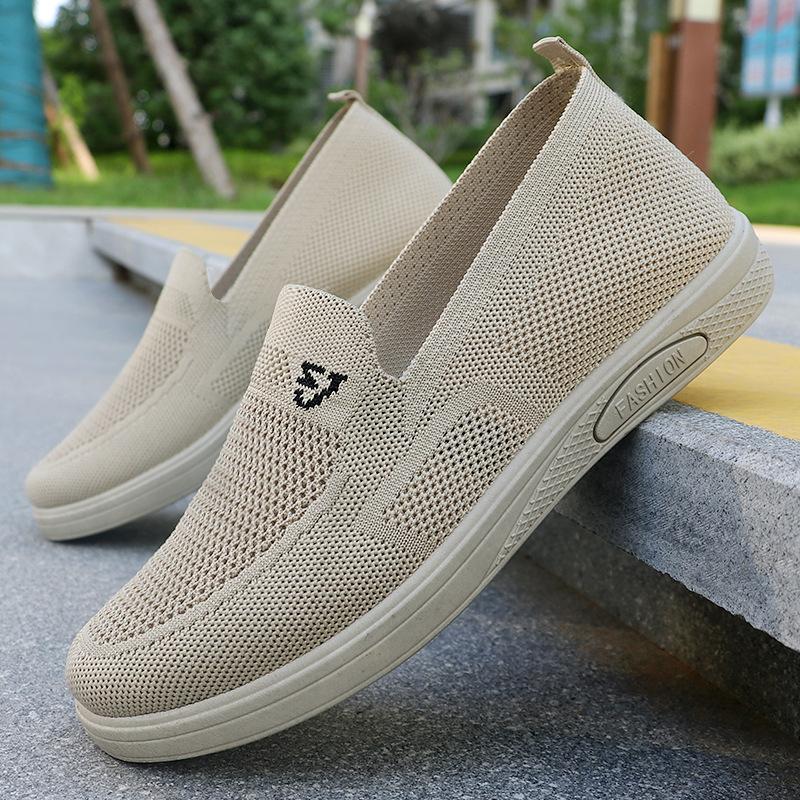 Fashion Men's Shoes 2025 Casual Sneakers Free Shipping Shoes Slip-on Breathable Summer Shoes