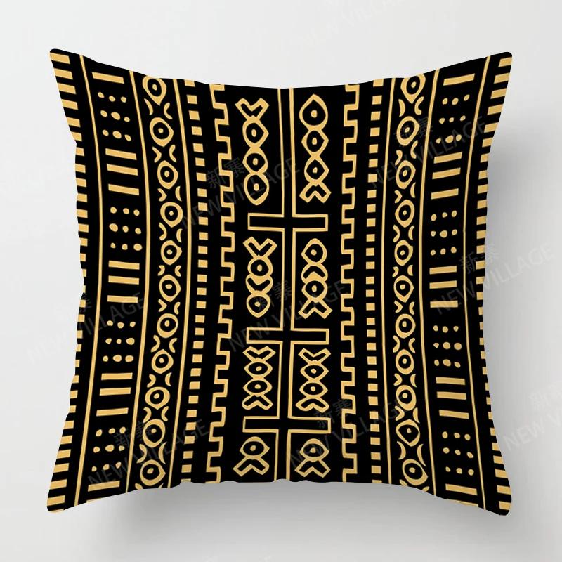 Nordic Fall Home Decor Throw Pillowcase Sofa Cushion Cover Modern 45x45cm 45*45 50x50 60x60cm 40x40 Boho Living Room Aesthetics