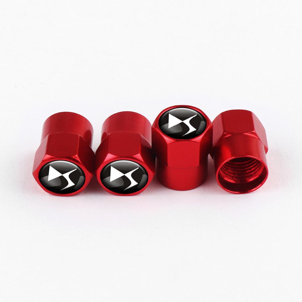 Car Wheel Tire Valve Caps Tyre Stem Caps Bolt-In For DS SPIRIT DS3 DS4 DS4S DS5 5LS DS6 DS7 DS9 Deesse Elysee Xsara DS2 RUBIS