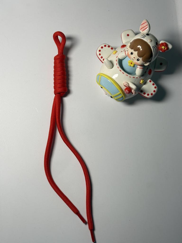 Handmade Multicolor Woven Bag Pendant & Phone Lanyard Rope Ornament