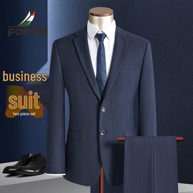 Men s Classic Two-Piece Business Wedding Suit M