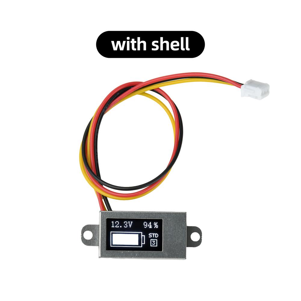 DC 1-11V 1.1"Inch Mini Digital Voltmeter Battery Capacity Indicator 1-6S Battery Level Display Voltage Meter Tester