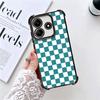 Retro Classic Chess Board Grid Soft Phone Case For Xiaomi Redmi Note 14 15 Pro Plus 13 12 11S 11T 5G 10 9S 9 Plating Anti-Fall F