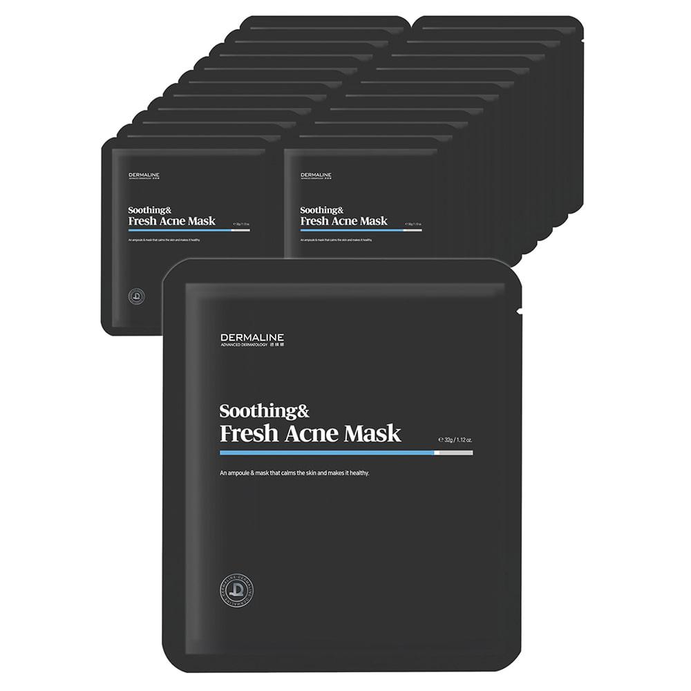 Soothing & Refresh Acne Mask Pack Set (20 Sheets)