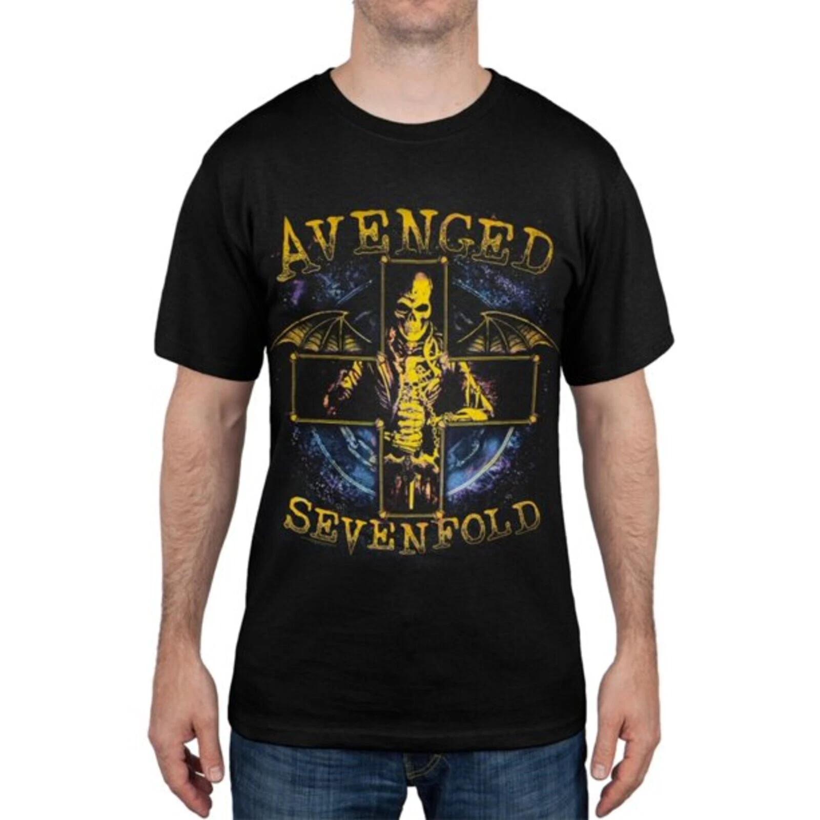AVENGED SEVENFOLD cd lgo STELLAR Official SHIRT XL New OOP hail king nightmare XL