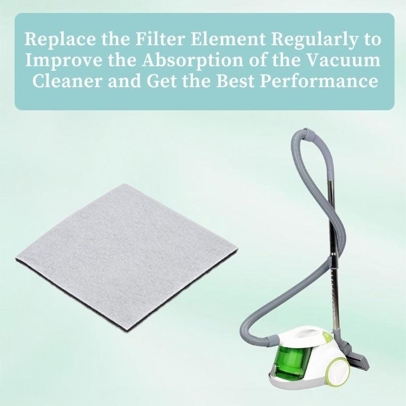 Premium Vacuum Cleaner Replacement Filter Household Cleaning Tool Part for Enhanced Airflow and Durability 15x15cm