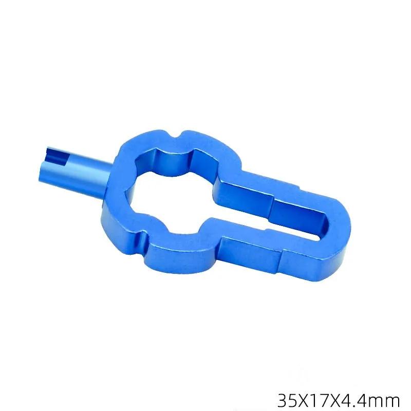 Bicycle Valve Repair Tools Multifunctional Road MTB Bike Nozzles Tube Core Wrench Tire Removal Tool for Schrader/Presta Valve