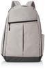 Anello Backpack, Water-Repellent, A4 Size, 15-Inch Laptop Storage, Large Capacity, 180° Angle, Gray Beige, ATS0691