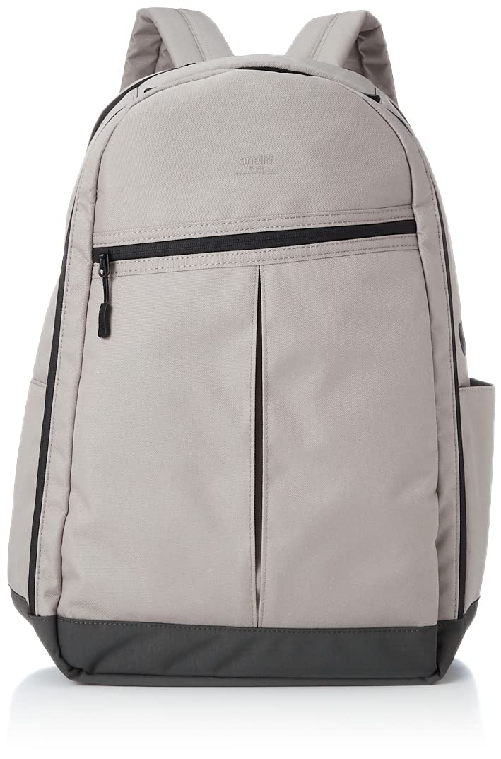

PC Large Gray Beige [Anello] Backpack, Water-repellent, A4, storage, 15-inch, capacity, 180°, ATS0691,