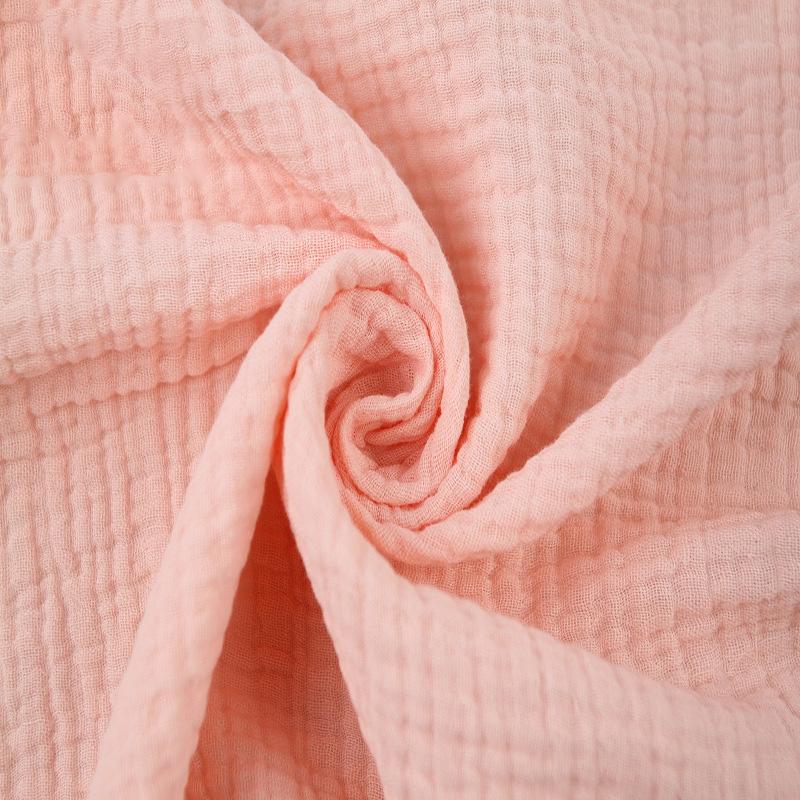 Double-layer Gauze Fabric Soft Pure Cotton Cloth For Sewing Summer Clothes Dress Mosquito Proof Pants Handmade DIY 100*135cm