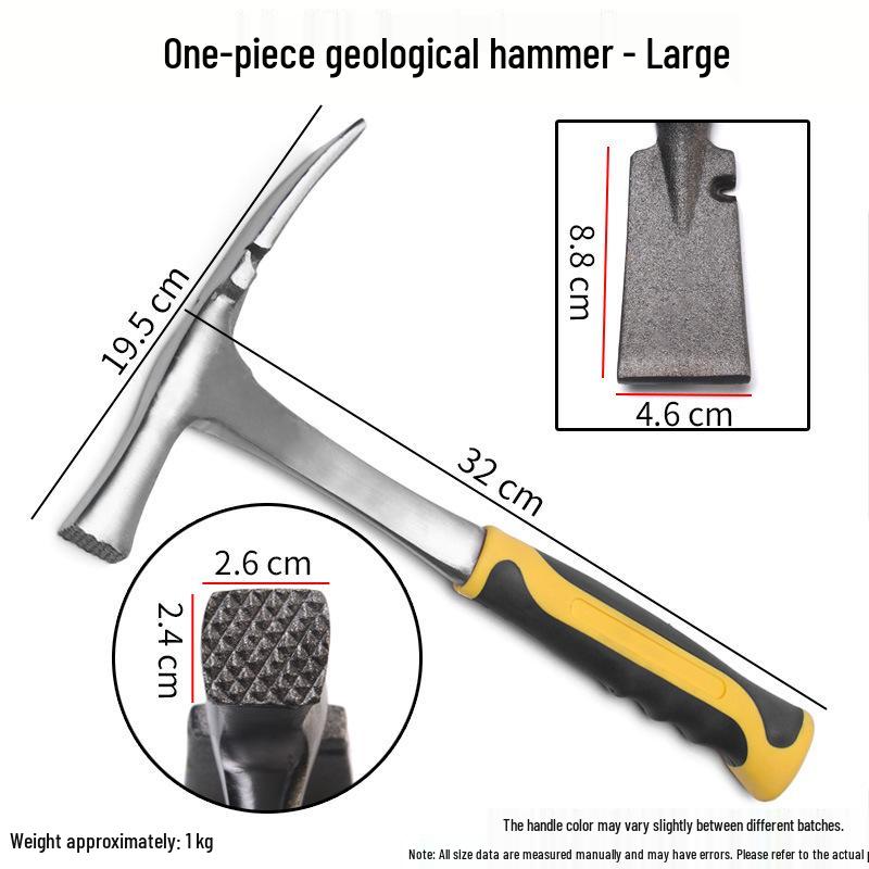Carbon Steel Claw Hammer with Fiber, Wood & Rubber-Coated Iron Handles