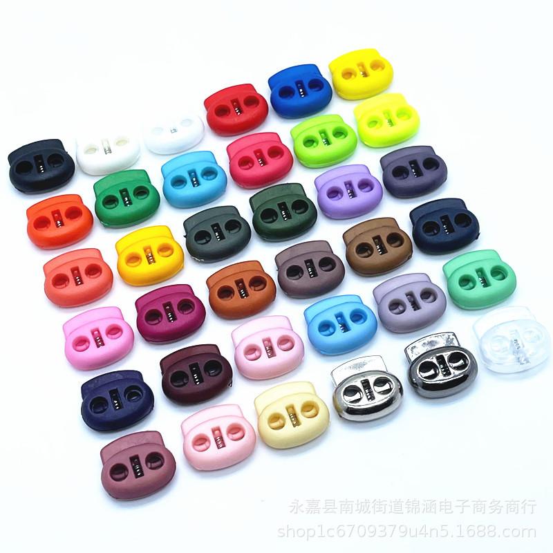 Spring Plastic Cord Lock for Clothing: Hoodie Hem, Shoelaces, Drawstrings, and Trouser Legs