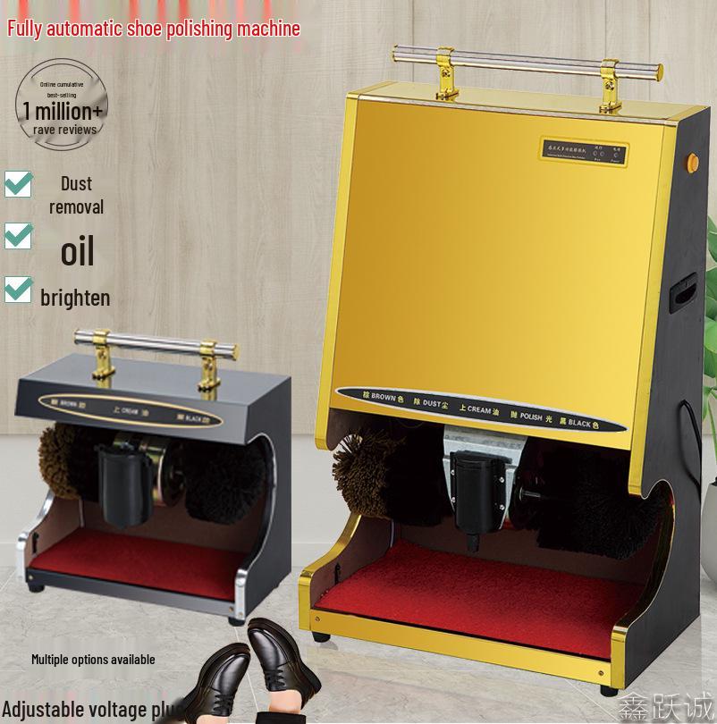 Automatische multifunktionale Edelstahl-Schuhputzmaschine mit Induktionsmechanismus
