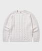 GLW Raglan Cable Knit Ivory