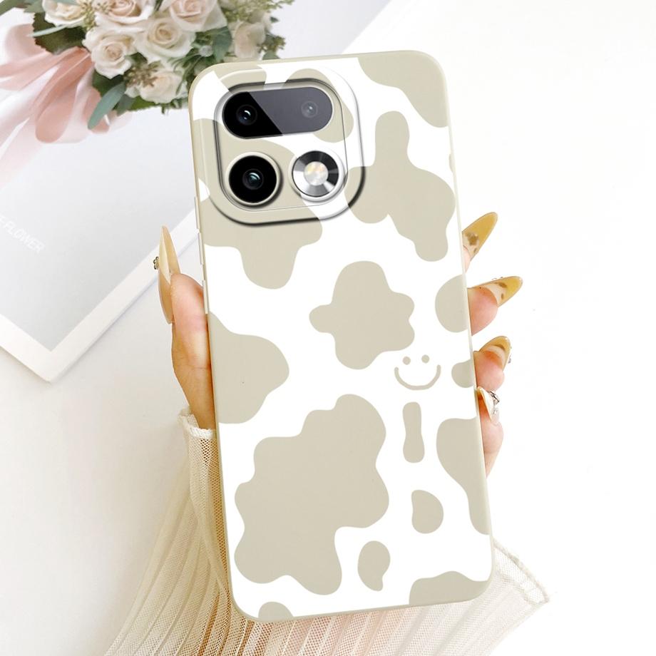 Měkké silikonové pouzdro TPU pro Realme 16 Pro Pro+ Telefonní pouzdro Vintage Hvězdná Třešňový Mašle Tisk Sedmikráska Nárazník Pro Realme16 Nárazuvzdorné