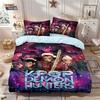 Christmas K-Pop Demon Hunters Bedding Set 3D Printed Coreless Duvet Cover Set Soft Comfortable Dormitory Bedroom Multiple Size
