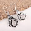Black Rutile 925 Solid Sterling Silver Earrings, Handmade Gemstone Earrings Jewelry, Gifts For Wife Brand New Earrings