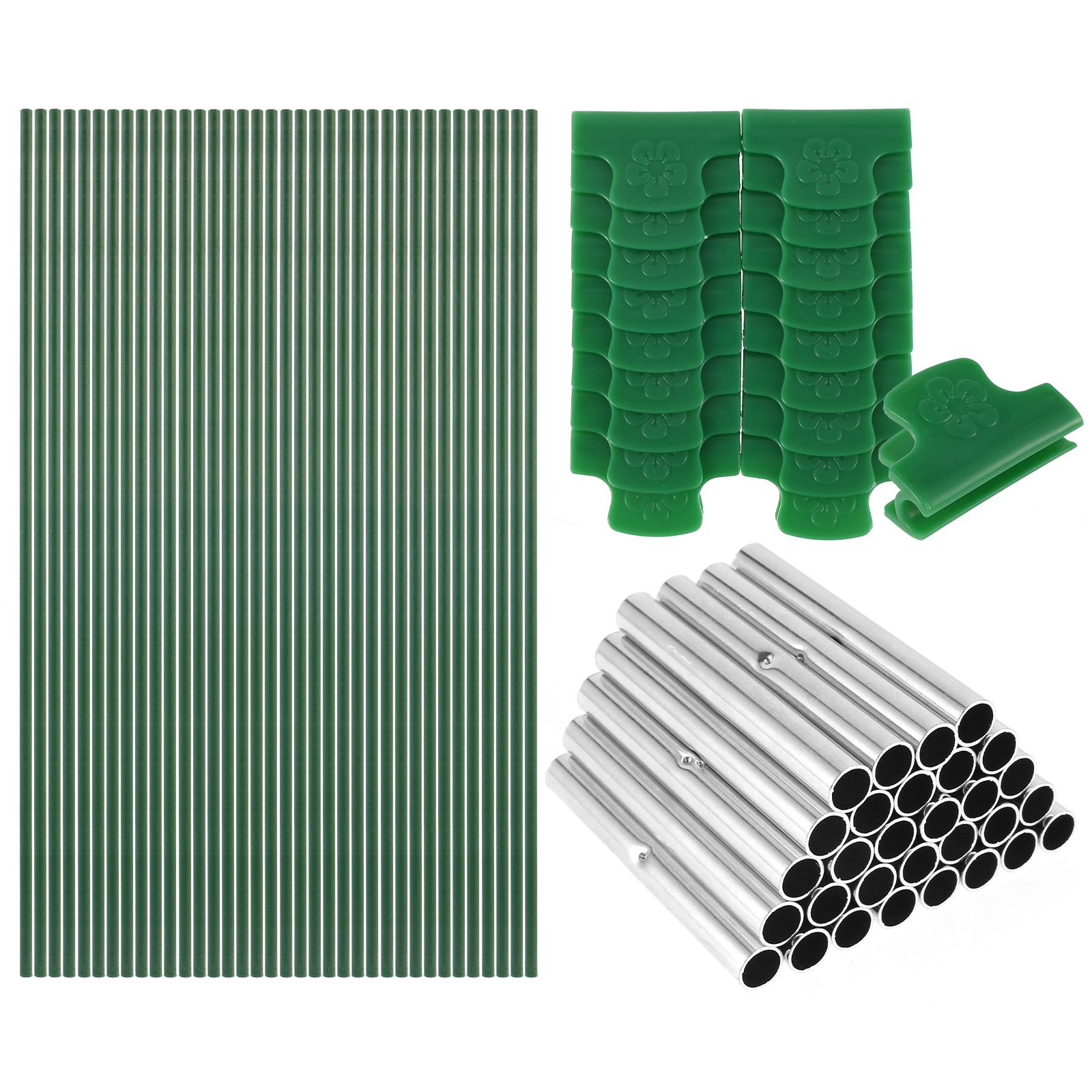 

Набор обручей для теплицы, садовый складной набор стержней из волокна, теплица, рассада, арка, кронштейн для сарая, обруч для садовых растений, поддержка для туннеля для выращивания