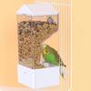 Automatic Bird Feeder Smart Dispenser Bird Feeder Large Capacity Food Container Anti Spill Cage Accessories For Backyard