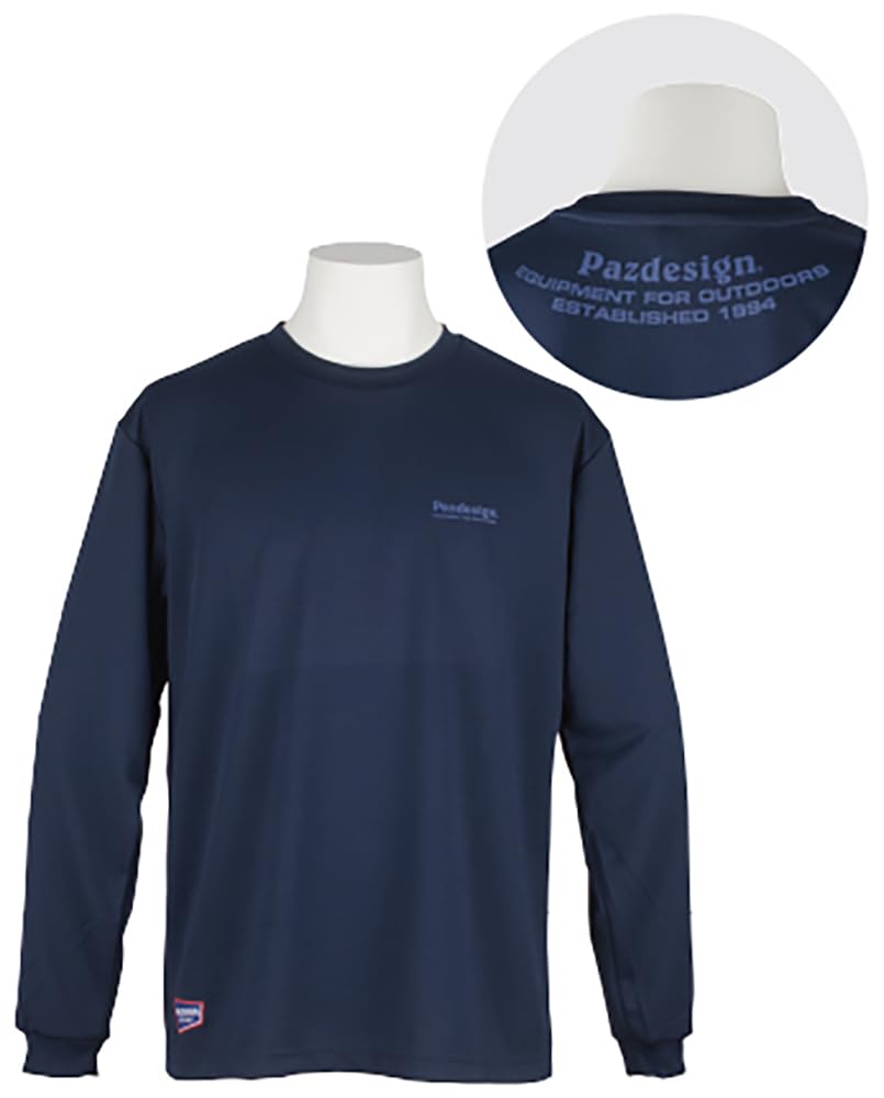 Pazdesign Dry Long T-Shirt II Medium Navy PCT-026
