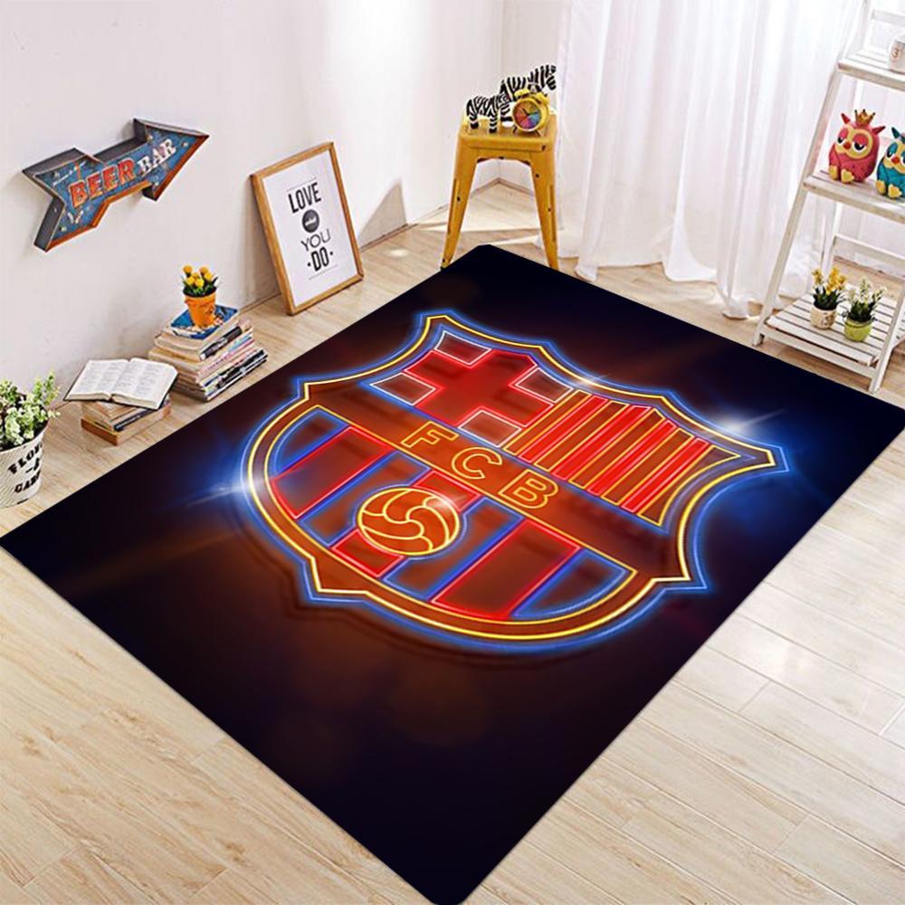 Barcelona Liga mistrů Protiskluzový koberec do obývacího pokoje nebo ložnice