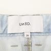UN3D Light Blue Tea Art Denim Skirt Skirt 38 Light blueUsed