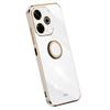 XINLI For Xiaomi Redmi 13 5G/4G Case Ring Kickstand Electroplating TPU Phone Cover