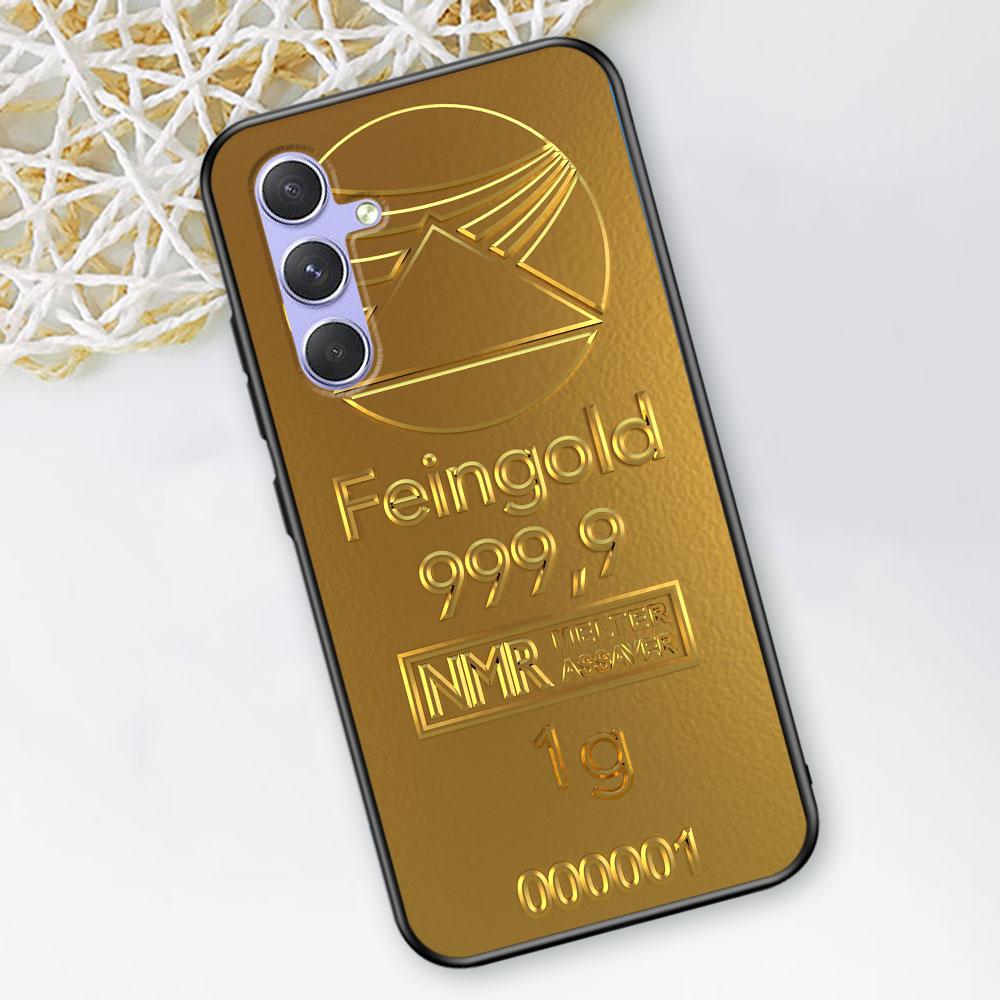 Fine Gold Pattern Printing Case for Samsung Galaxy A51 A53 A54 A31 A52 A12 A13 A21s A22 A32 A11 A22 A33 A41 A52s TPU Phone Cover
