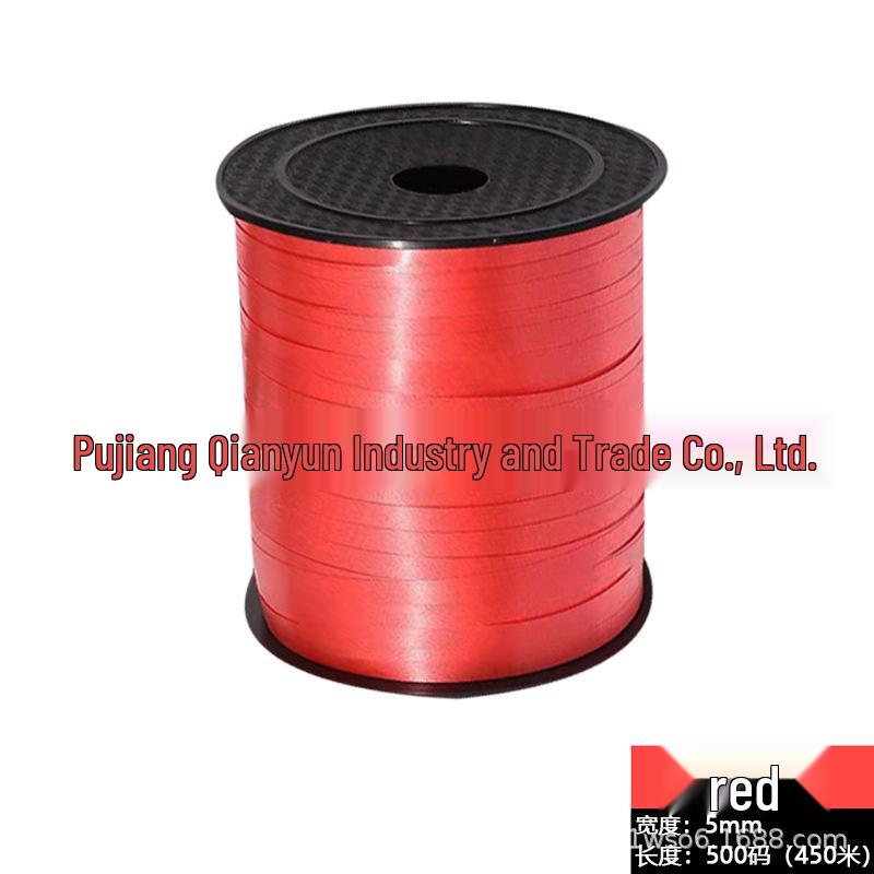 500 Yards Colorful Balloon Ribbon for Weddings, Valentine's Day & Party Decorations
