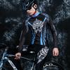 Mens Cycling Jersey Shorts Set Long Sleeve Bike Apparel Mountain Road Biking