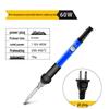 Adjustable 60W Electric Soldering Iron Kit, Constant Temperature, 110V/220V EU/UK/US Standard