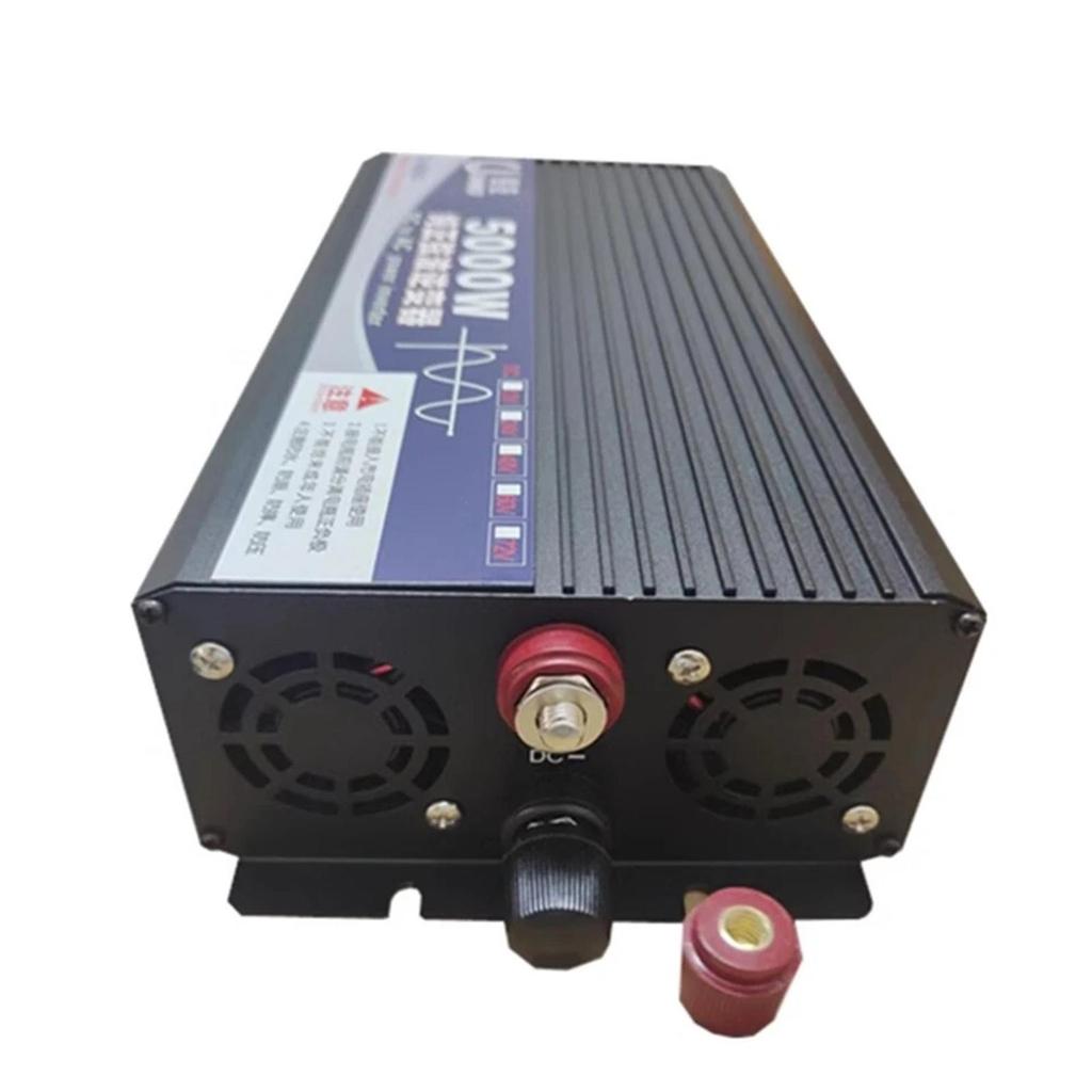 Pure Sine Wave Power Inverter 5000W Converter DC 12V/24V/48V To AC 220V
