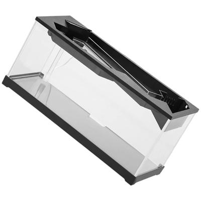 Mini Ecosystem Fish Tanks With Circulations System Low Noise Pump Clear Acrylic Design For Home Decoration