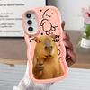 Capybara Cute Fashion Soft Phone Cover Case for Samsung Galaxy A21s A12 A52 A15 A16 A13 A11 A14 A06 A04 A05 A22 A33 A03 A53 A23