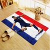 2025 Neuer Kylian Mbappé Teppich für Wohnzimmer Schlafzimmer Zuhause Sofadekoration, Kinder spielen Rutschfeste Fußmatte